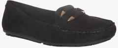 Flat N Heels Black Regular Loafers women