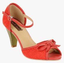Flat N Heels Red Stilettos women