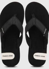 Franco Leone Black Flip Flops men
