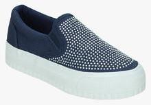 Get Glamr Blue Casual Sneakers women