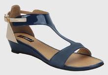 Get Glamr Navy Blue Sandals women