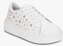 Get Glamr White Casual Sneakers men