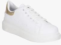 Get Glamr White Casual Sneakers women