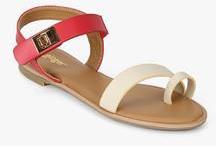 Ginger By Lifestyle Beige Sandals women