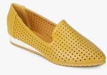 Ginger By Lifestyle Mustard Yellow Belly Shoes women