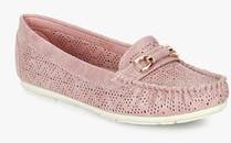 Ginger By Lifestyle Peach Moccasins women
