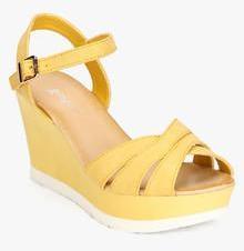 Ginger By Lifestyle Yellow Wedges women