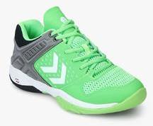 Hummel Omnicourt Z7 Green Indoor Sports Shoes men
