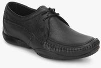 Hush Puppies Black Derby Formal Shoes men