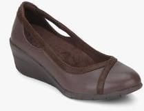 Hush Puppies Effortless Ware Brown Belly Shoes women