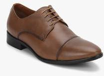 Hush Puppies Jude Lace Up Tan Formal Shoes men
