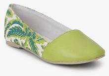 Inara Green Belly Shoes girls