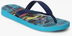 Ipanema Navy Blue Printed Thong Flip Flops boys