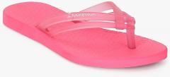 Ipanema Pink Slip On Flip Flops girls