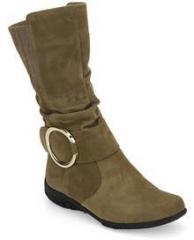 J Collection Ankle Length BEIGE BOOTS women