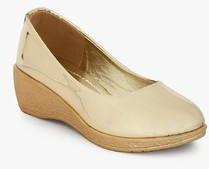 J Collection Golden Metallic Belly Shoes girls