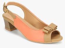 J Collection Orange Sandals women
