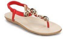 J Collection RED SANDALS women