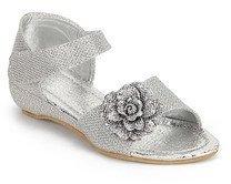 J Collection Silver Sandals girls