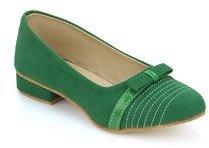 J Collection Stripe Green Belly Shoes girls