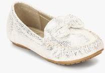 Juniors By Lifestyle White Loafers girls
