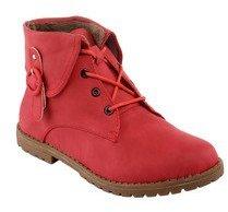 Kielz Ankle Length Red Boots women