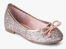 Kittens Pink Glitter Belly Shoes girls