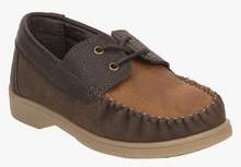 Knotty Derby Brown Sneakers boys