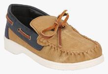 Knotty Derby Tan Loafers girls
