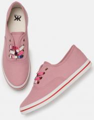 Kook N Keech Pink Sneakers women