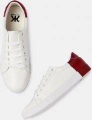 Kook N Keech White Regular Sneakers for 