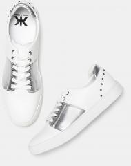 Kook N Keech White Regular Sneakers women