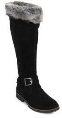 La Briza Knee Length Black Boots women