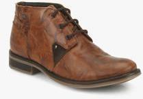 Lee Cooper Derby Brown Boots men