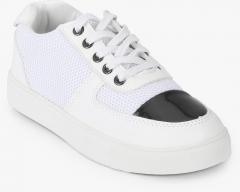 Lee Cooper White Synthetic Regular Sneakers boys