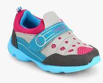 Liberty Footfun Grey Running Shoes girls