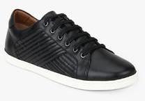 Louis Philippe Black Derby Sneakers men