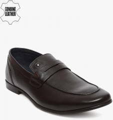 Louis Philippe Coffee Brown Formal Shoes men