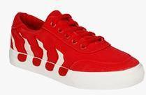 Lovely Chick Red Casual Sneakers women