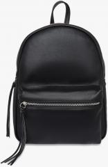 Lychee Bags Black Solid Backpack women