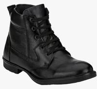 Mactree Black Formal Shoes men