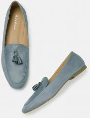 Mast & Harbour Blue Suede Loafers women