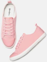 Mast & Harbour Pink Regular Textile Sneakers women