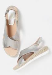 Mast & Harbour Silver Sandals women
