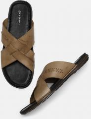 Mast & Harbour Tan Comfort Sandals men