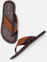 Mast & Harbour Tan Synthetic Sandals men