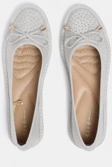 Mast & Harbour Taupe Belly Shoes women