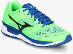 Mizuno Synchro Mx Green Running Shoes