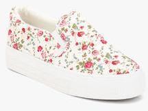 My Foot Off White Casual Sneakers women