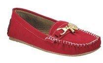 Nell Red Moccasins women